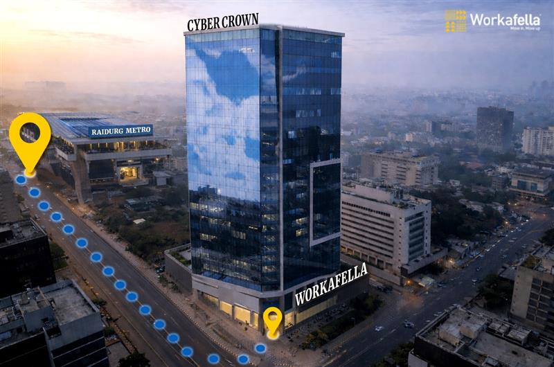 modern office space in madhapur