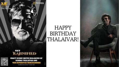 Workafella Celebrates Thalaivar Rajnikanth's Birthday at Teynampet