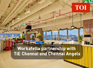 Workafella Partnership with Chennai Angels